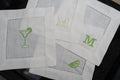 Embroidered Cocktail Napkins (set of four)