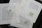 Embroidered Cocktail Napkins (set of four)